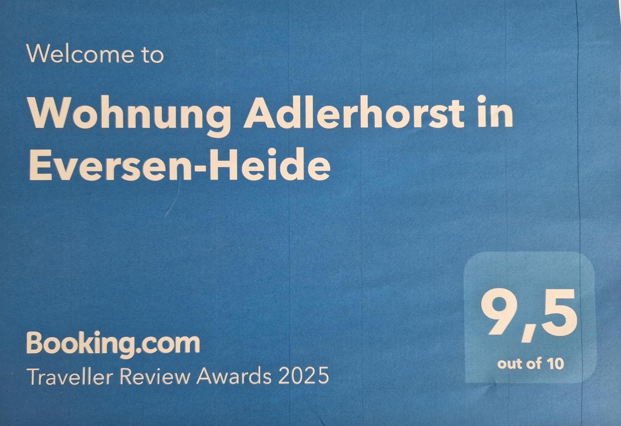 Wohnung Adlerhorst In Eversen-Heide Esterno foto